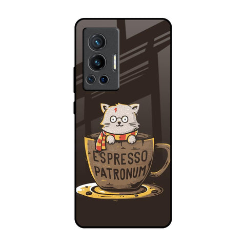 Tea With Kitty Vivo X70 Pro Glass Back Cover Online