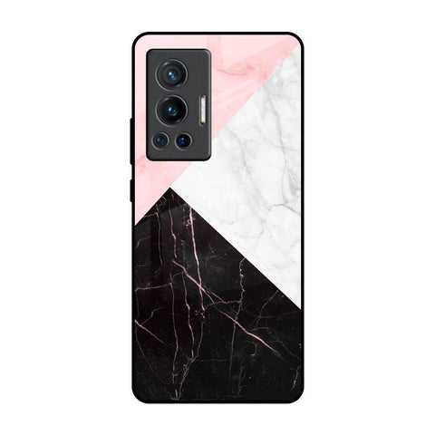 Marble Collage Art Vivo X70 Pro Glass Back Cover Online