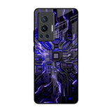 Techno Color Pattern Vivo X70 Pro Glass Back Cover Online