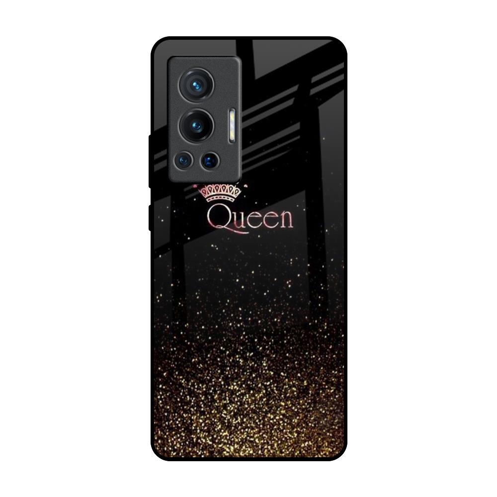 I Am The Queen Vivo X70 Pro Glass Back Cover Online
