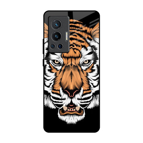 Angry Tiger Vivo X70 Pro Glass Back Cover Online