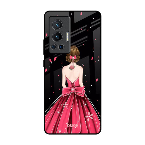 Fashion Princess Vivo X70 Pro Glass Back Cover Online