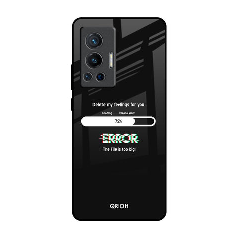 Error Vivo X70 Pro Glass Back Cover Online