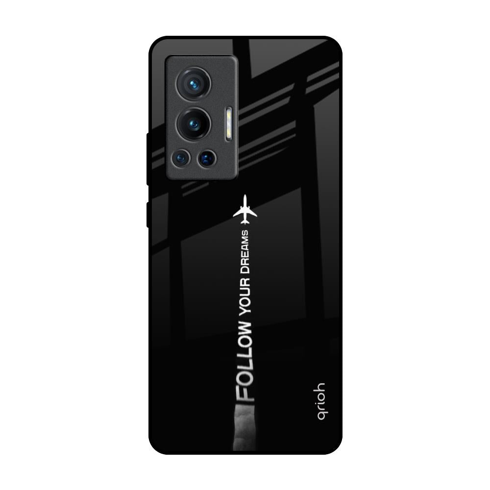 Follow Your Dreams Vivo X70 Pro Glass Back Cover Online