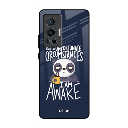 Struggling Panda Vivo X70 Pro Glass Back Cover Online