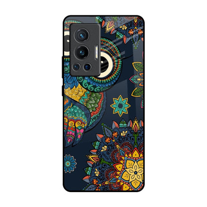 Owl Art Vivo X70 Pro Glass Back Cover Online