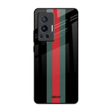 Vertical Stripes Vivo X70 Pro Glass Back Cover Online