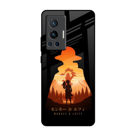 Luffy One Piece Vivo X70 Pro Glass Back Cover Online