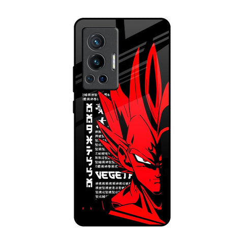 Red Vegeta Vivo X70 Pro Glass Back Cover Online
