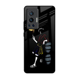 Luffy Line Art Vivo X70 Pro Glass Back Cover Online