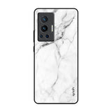 Modern White Marble Vivo X70 Pro Glass Back Cover Online