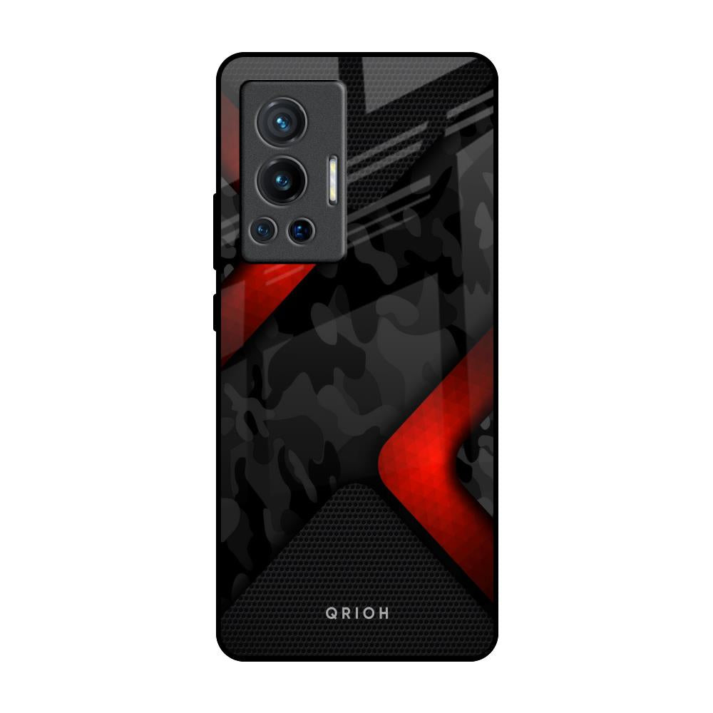 Modern Camo Abstract Vivo X70 Pro Glass Back Cover Online