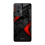 Modern Camo Abstract Vivo X70 Pro Glass Back Cover Online