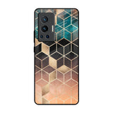 Bronze Texture Vivo X70 Pro Glass Back Cover Online