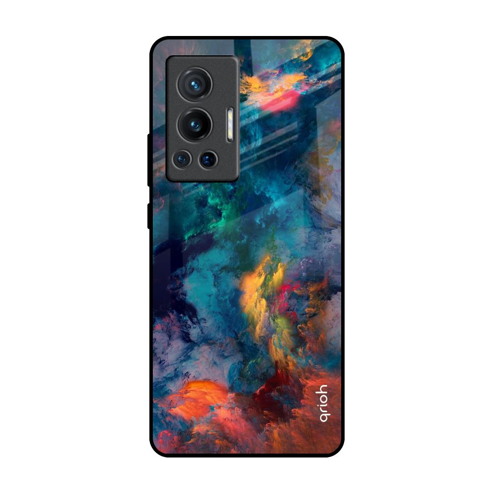 Cloudburst Vivo X70 Pro Glass Back Cover Online
