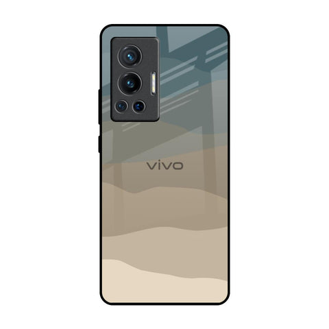 Abstract Mountain Pattern Vivo X70 Pro Glass Back Cover Online