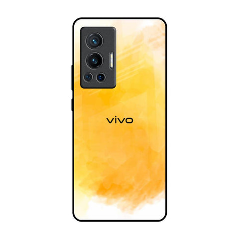 Rustic Orange Vivo X70 Pro Glass Back Cover Online