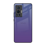 Indigo Pastel Vivo X70 Pro Glass Back Cover Online