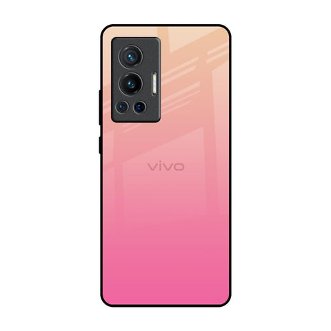 Pastel Pink Gradient Vivo X70 Pro Glass Back Cover Online