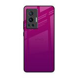 Magenta Gradient Vivo X70 Pro Glass Back Cover Online