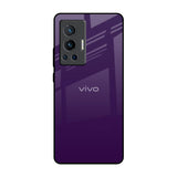Dark Purple Vivo X70 Pro Glass Back Cover Online
