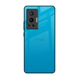Blue Aqua Vivo X70 Pro Glass Back Cover Online