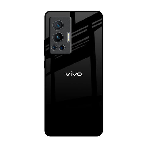 Jet Black Vivo X70 Pro Glass Back Cover Online