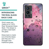 Space Doodles Glass Case for Vivo X70 Pro
