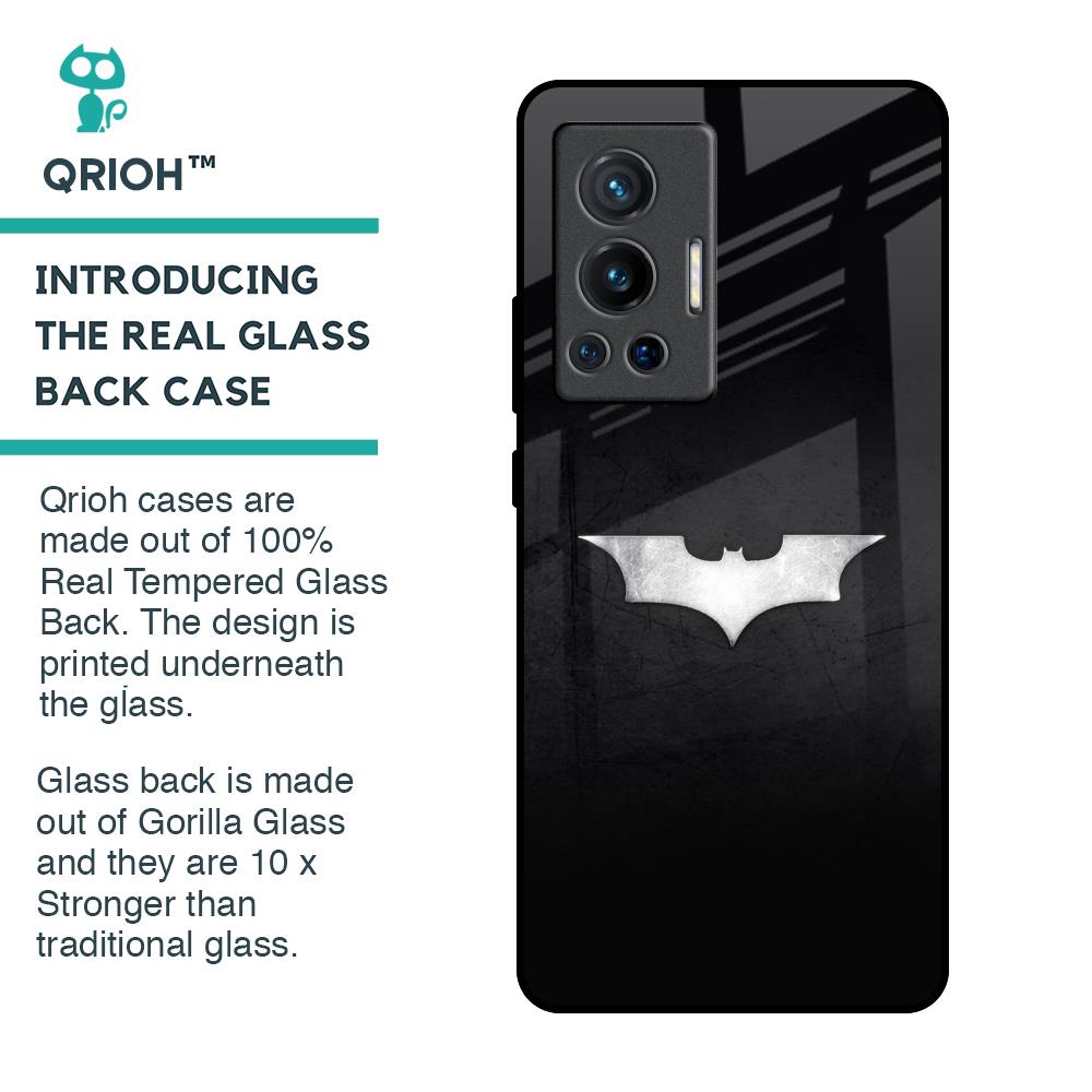 Super Hero Logo Glass Case for Vivo X70 Pro
