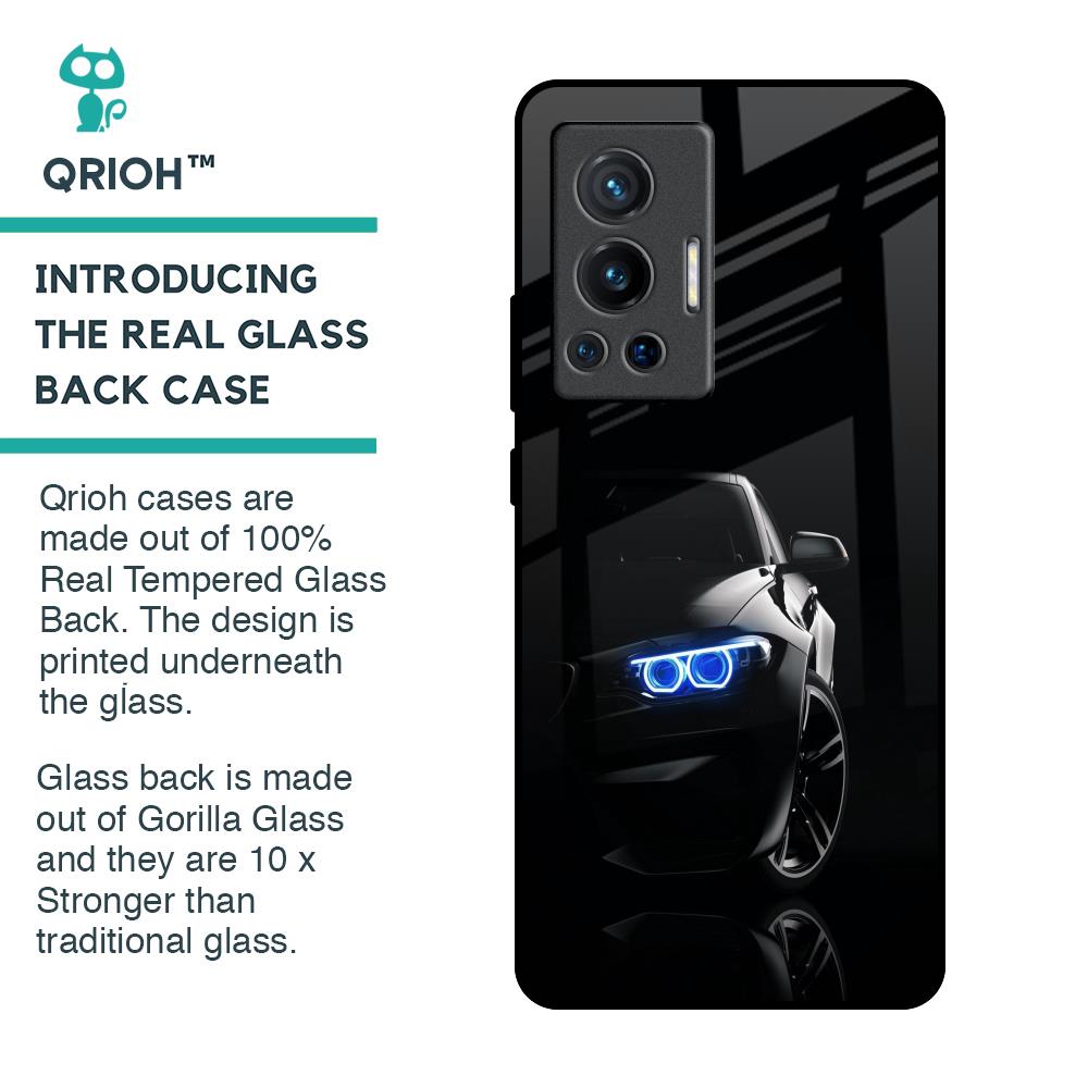 Car In Dark Glass Case for Vivo X70 Pro
