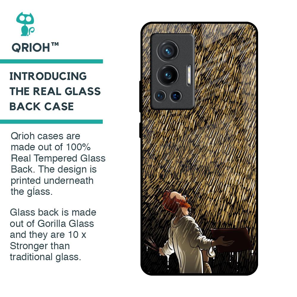 Rain Festival Glass Case for Vivo X70 Pro