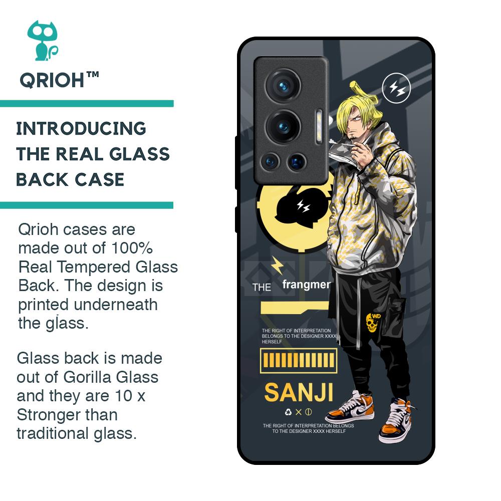 Cool Sanji Glass Case for Vivo X70 Pro