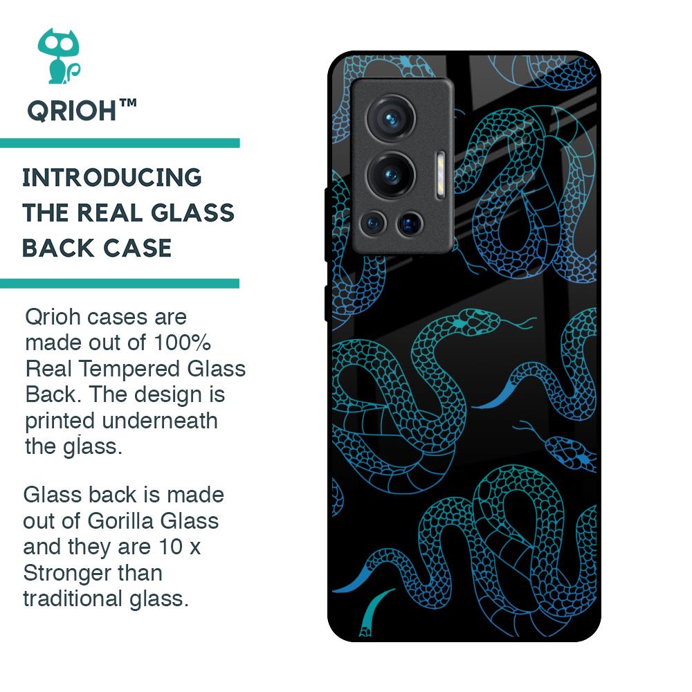 Serpentine Glass Case for Vivo X70 Pro