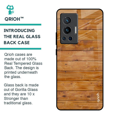 Timberwood Glass Case for Vivo X70 Pro