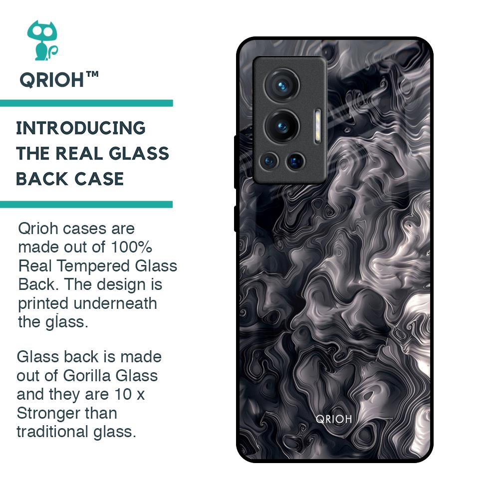 Cryptic Smoke Glass Case for Vivo X70 Pro