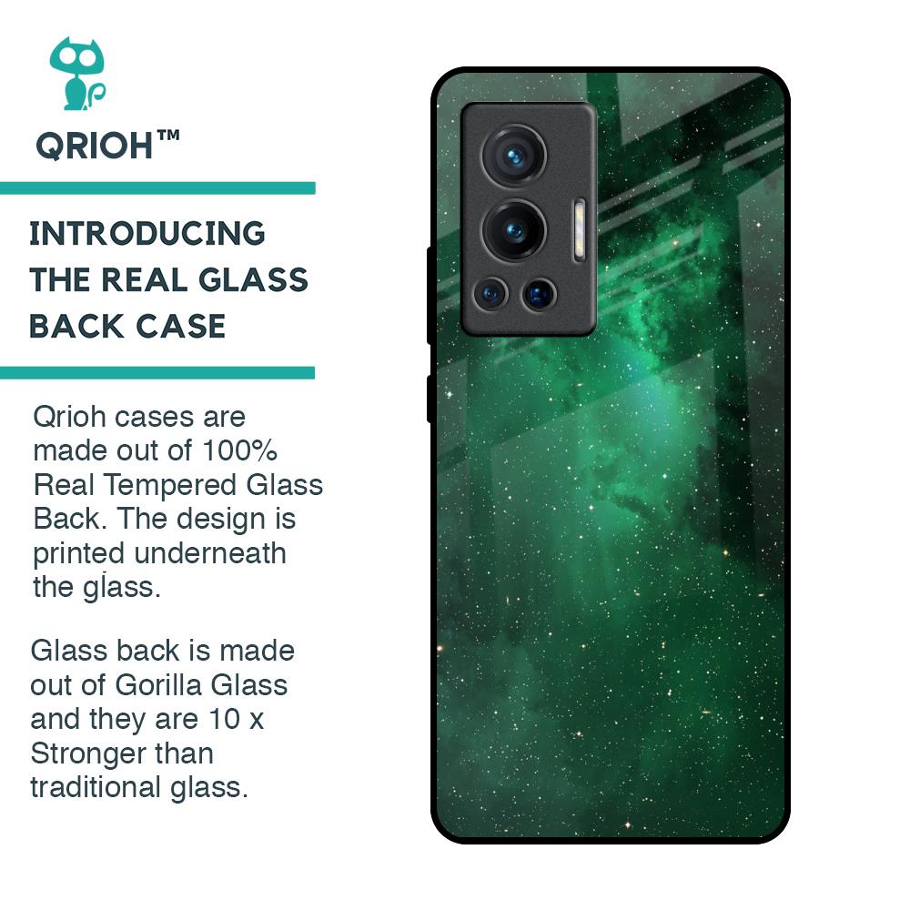 Emerald Firefly Glass Case For Vivo X70 Pro
