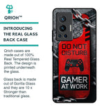 Do No Disturb Glass Case For Vivo X70 Pro
