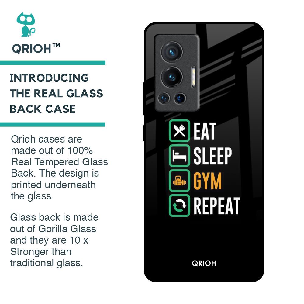 Daily Routine Glass Case for Vivo X70 Pro