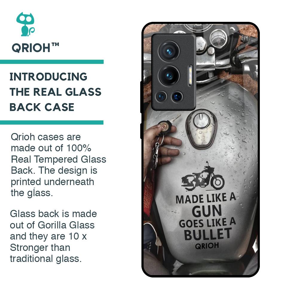 Royal Bike Glass Case for Vivo X70 Pro