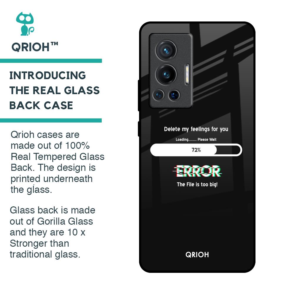 Error Glass Case for Vivo X70 Pro