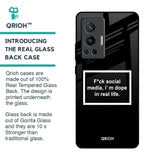 Dope In Life Glass Case for Vivo X70 Pro