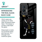 Luffy Line Art Glass Case for Vivo X70 Pro