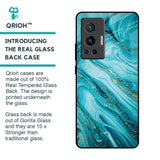 Ocean Marble Glass Case for Vivo X70 Pro