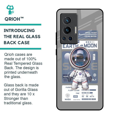Space Flight Pass Glass Case for Vivo X70 Pro
