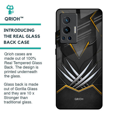 Black Warrior Glass Case for Vivo X70 Pro