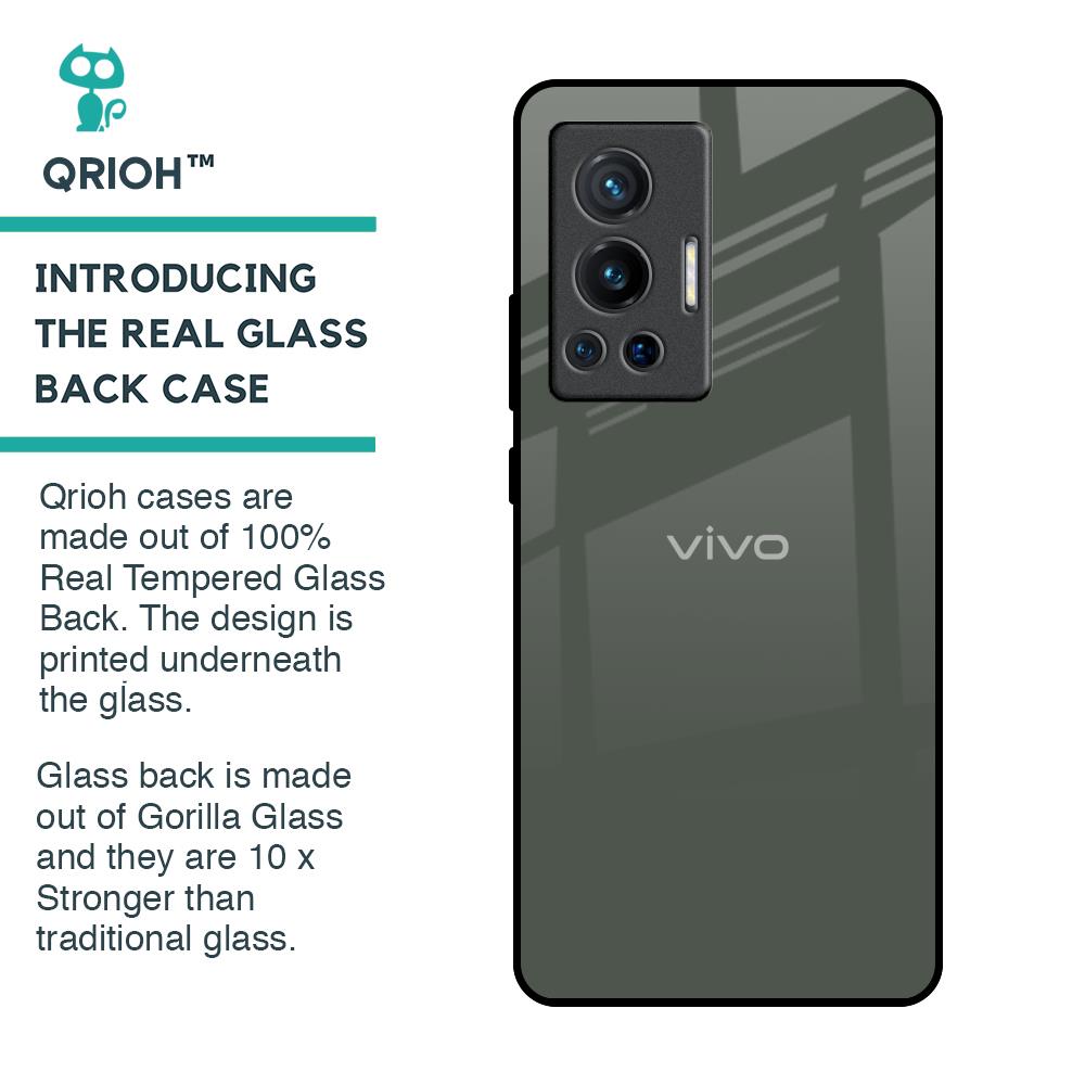 Charcoal Glass Case for Vivo X70 Pro