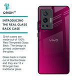Pink Burst Glass Case for Vivo X70 Pro