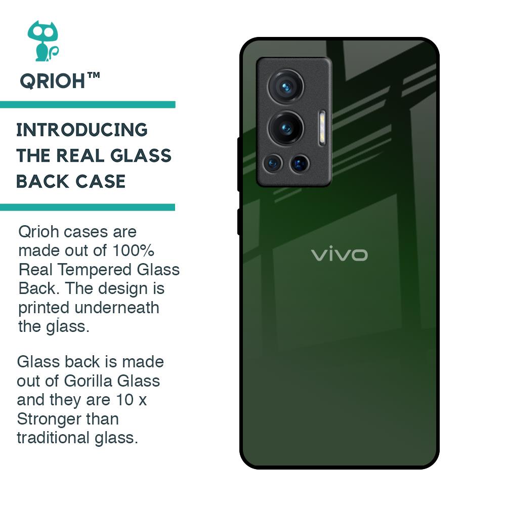 Deep Forest Glass Case for Vivo X70 Pro