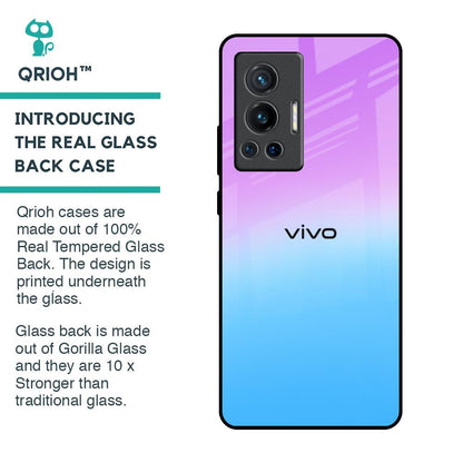 Unicorn Pattern Glass Case for Vivo X70 Pro