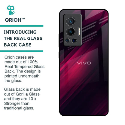 Razor Black Glass Case for Vivo X70 Pro